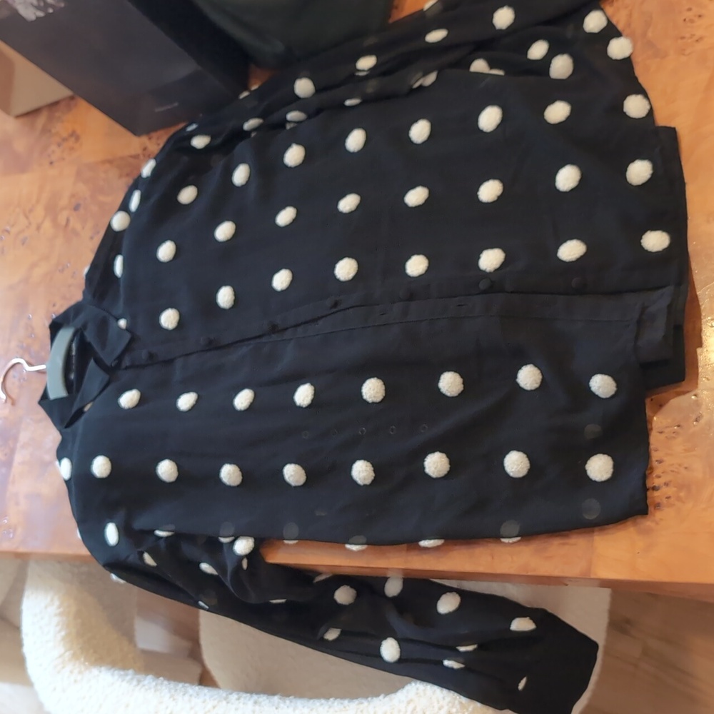 Zara see through shirt